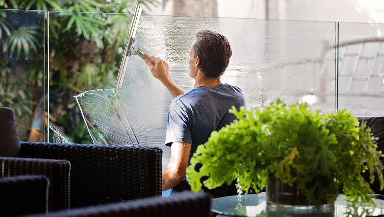 Man Cleaning Window 1 Man Cleaning Window 1